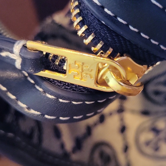 Tory burch hp  gorgeous tote blue 💙 gorgeous gorgeous small tote bag new - Picture 6 of 10